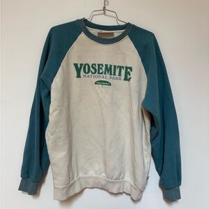 Parks Project Yosemite RaglanSweatshirt Size Medium